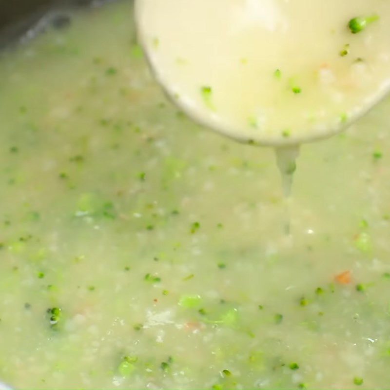 Step 3 Cooking the Soup Shrimp Broccoli Soup