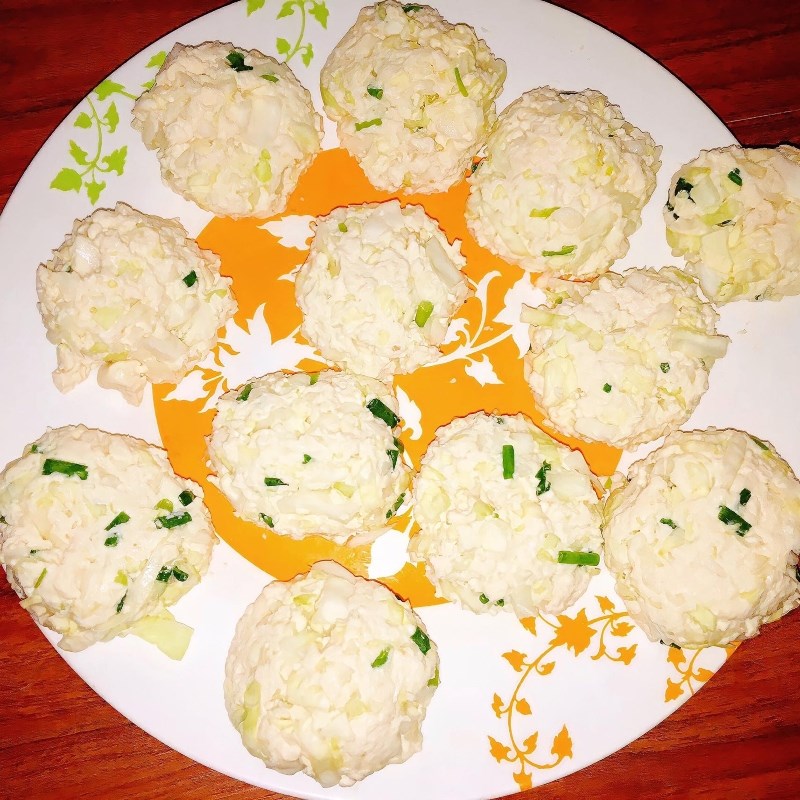 3 Ways to Make Delicious and Simple Vegetarian Tofu Patties at Home 25 Step 3 Shape the patties Vegetarian tofu and cabbage patties