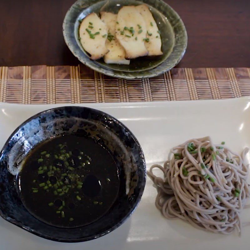 Step 6 Product Soba noodles with chicken thigh mushrooms