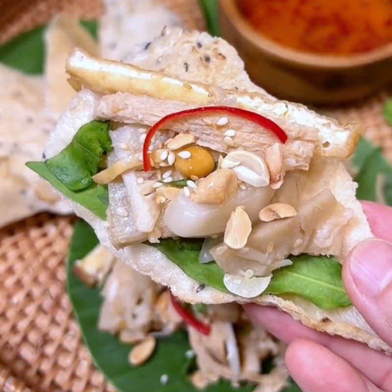 Step 4 Final product Vegan Young Jackfruit Salad (Recipe from the TikTok channel Bếp chay XANH)