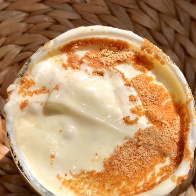 Step 5 Finished product Soy milk cheese cream tea