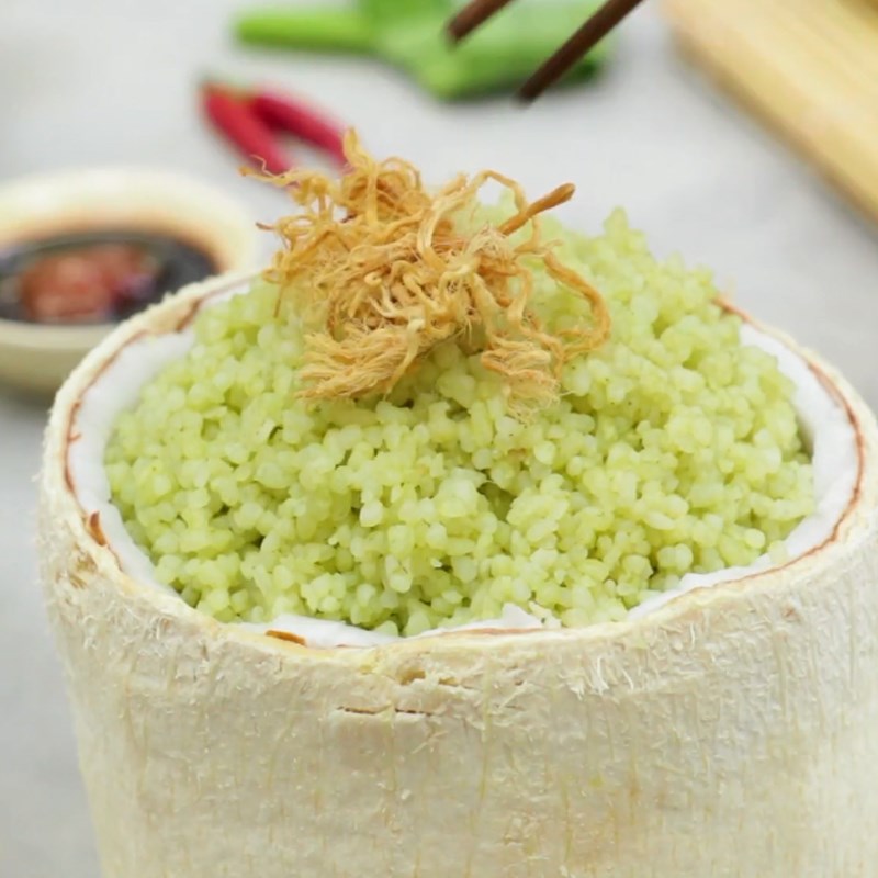 Step 4 Final product Pandan leaf rice
