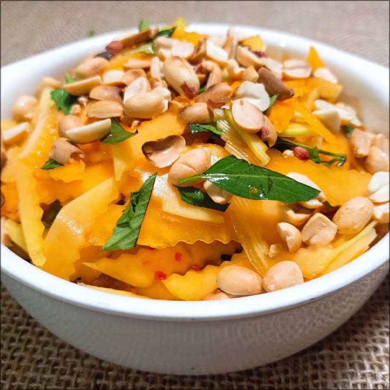Step 5 Final product Papaya Salad