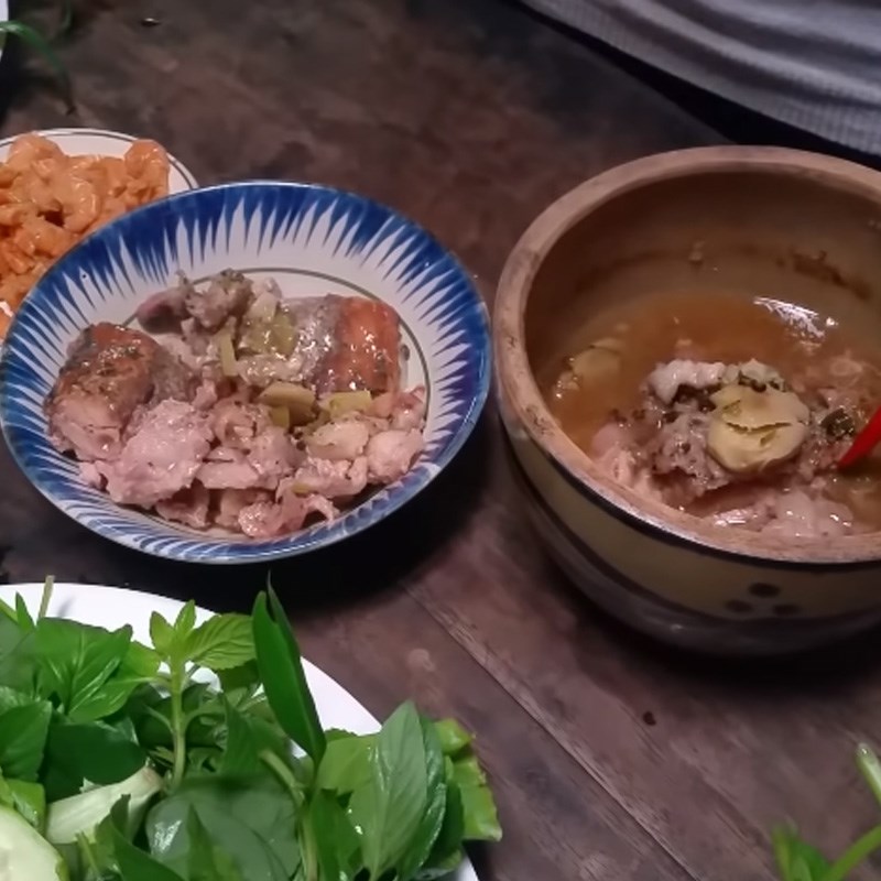 Step 4 Final Product Salted Fish with Pork