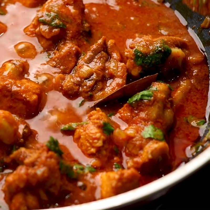 Step 7 Final Product Spicy Chicken Curry