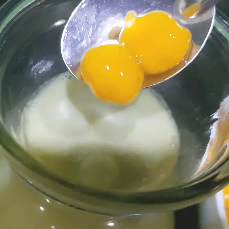 Step 5 Finished product of pumpkin tapioca made from glutinous rice flour
