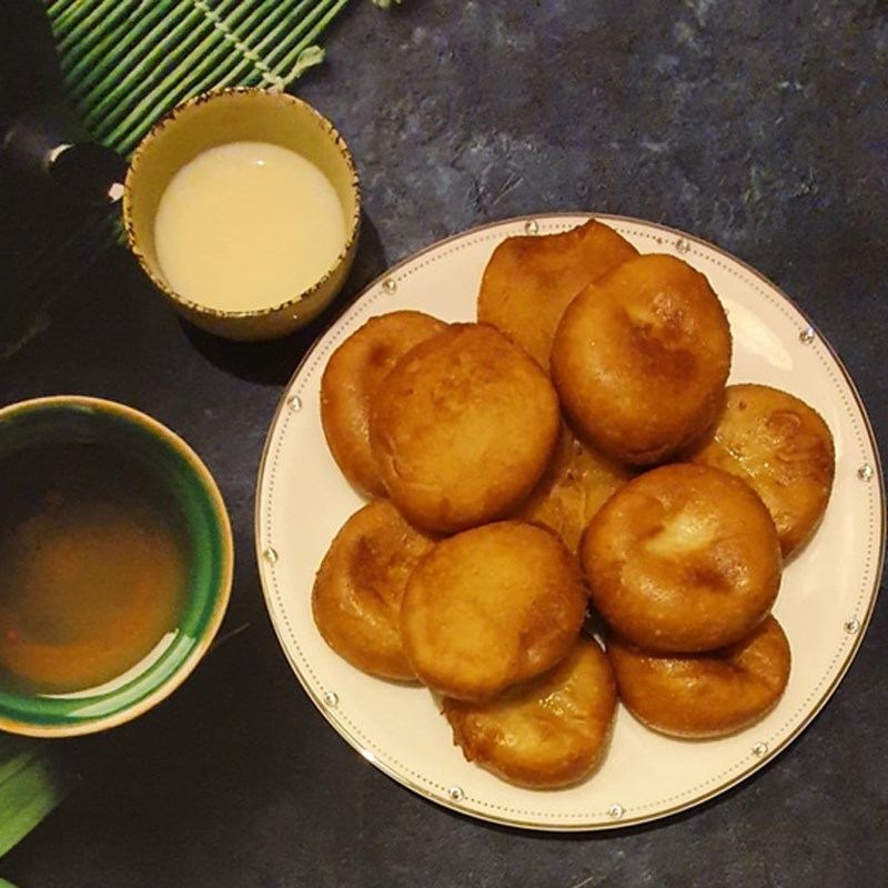 Step 4 Final Product Vegetarian Fried Bao (recipe shared by users)