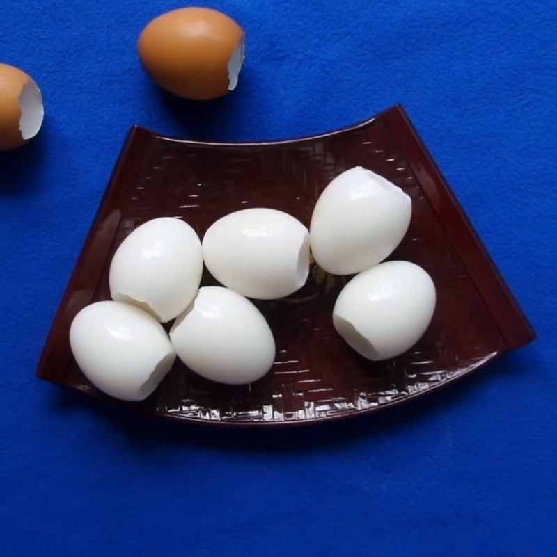 Step 7 Finished Product Boiled egg jelly