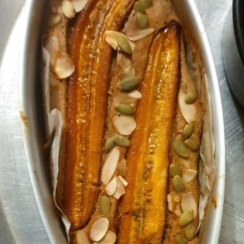Step 5 Final Product Baked Banana Cake