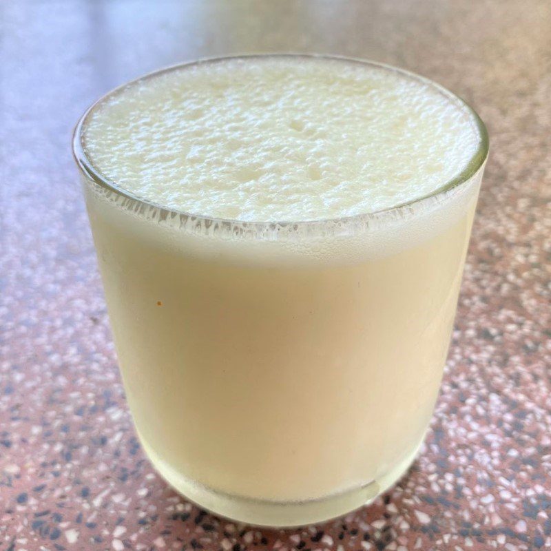 Step 3 Final Product Pineapple (ananas) Yogurt Smoothie
