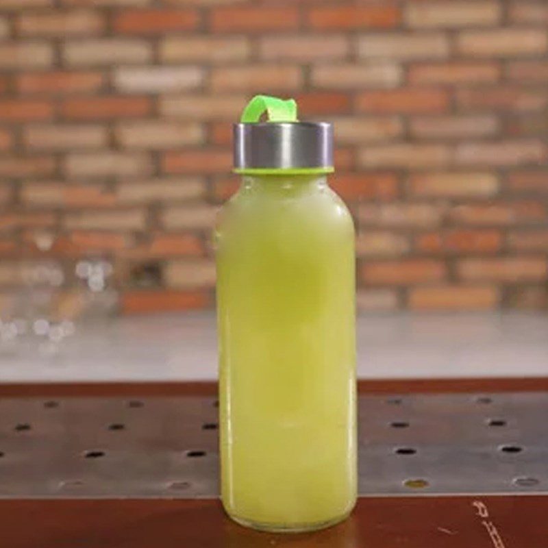 Step 3 Final product Green starfruit juice