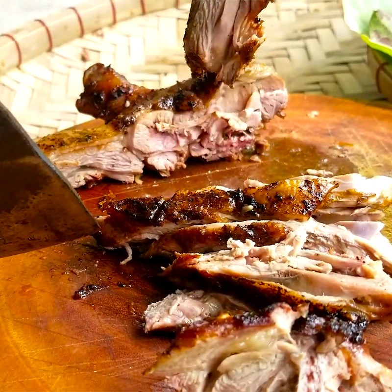 Step 4 Final Product Grilled Duck with Fake Pork