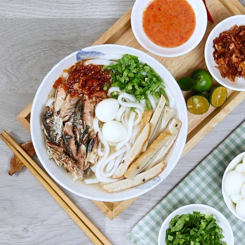 Step 6 Final Product Đà Nẵng Mackerel Bánh Canh