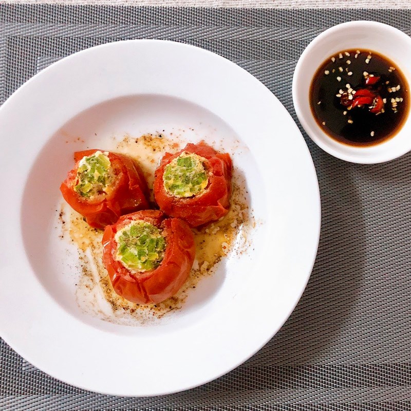 Step 3 Finished Product Steamed Egg Tomato