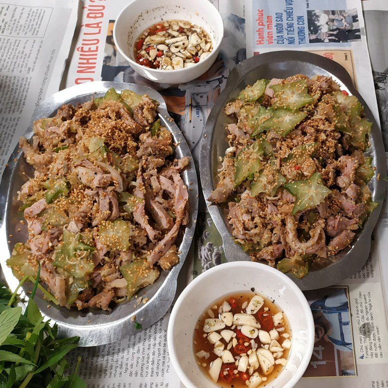 Step 6 Finished product of Chạo ngan