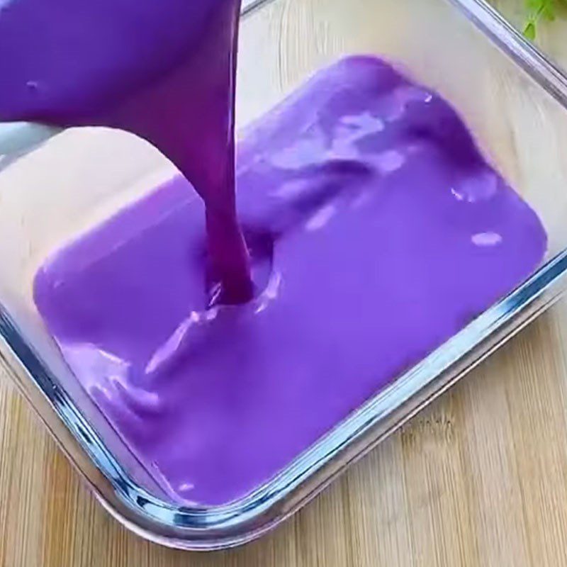 Step 4 Final product Taro pudding from fresh taro