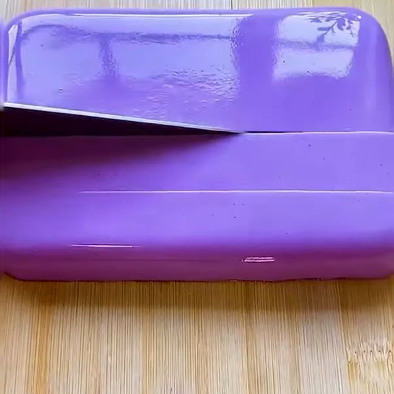 Step 4 Final product Taro pudding from fresh taro
