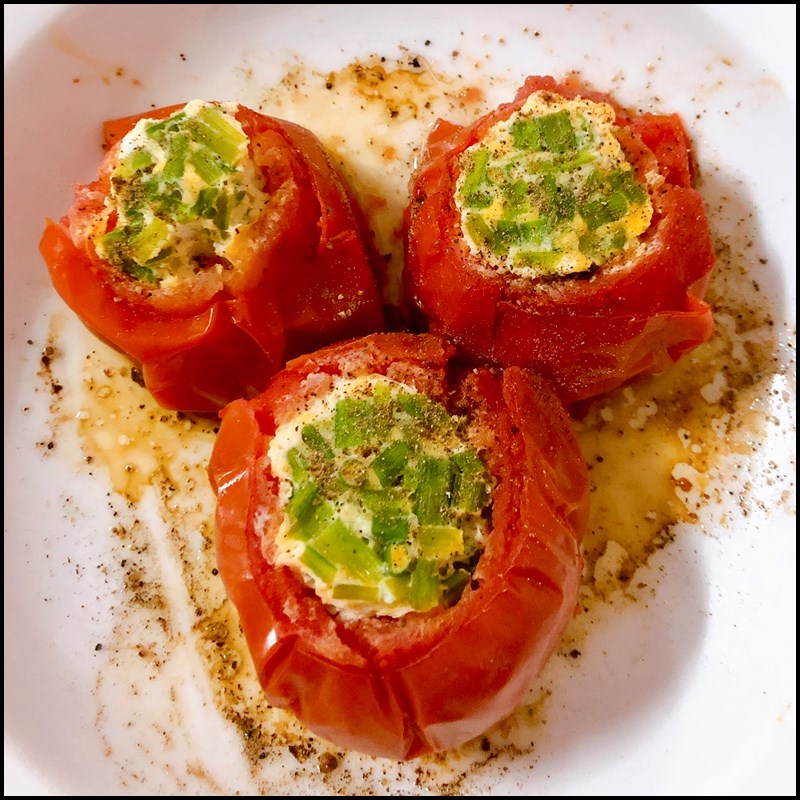 Step 3 Finished Product Steamed Egg Tomato