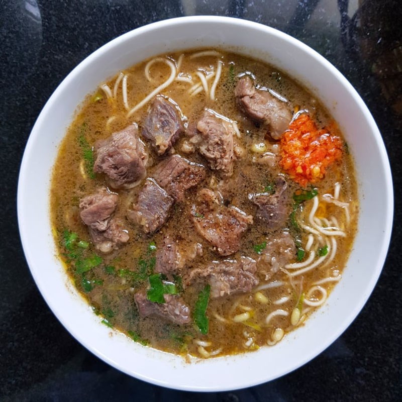 Step 3 Finished Product Beef Noodles