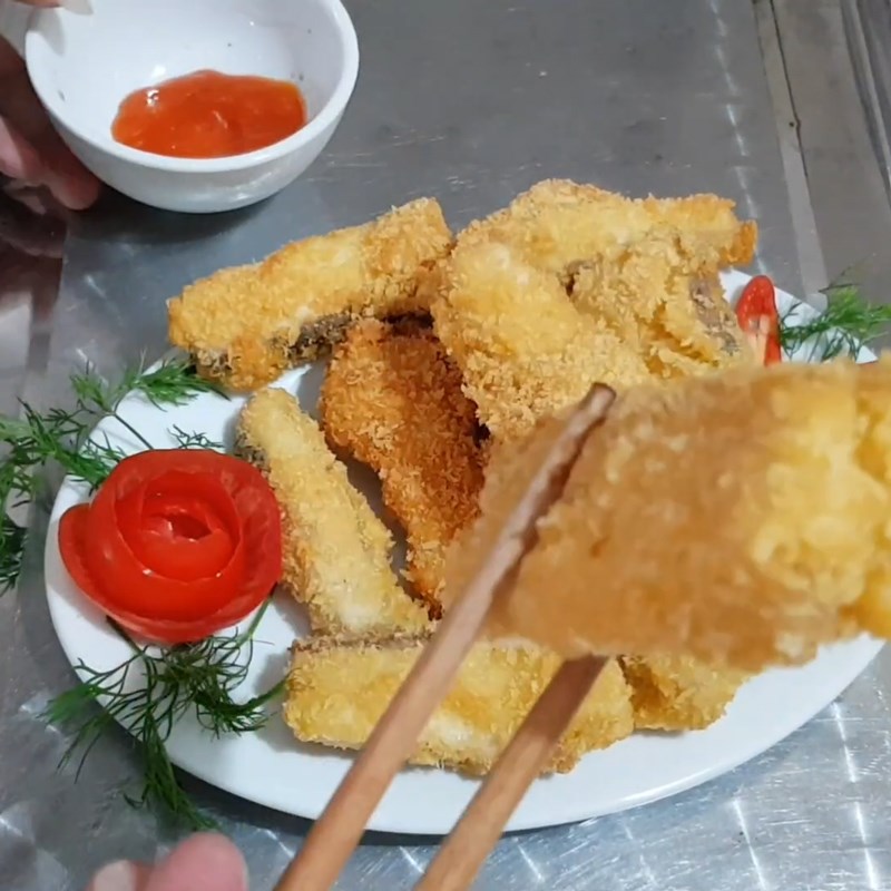 Step 4 Final Product Fried carp