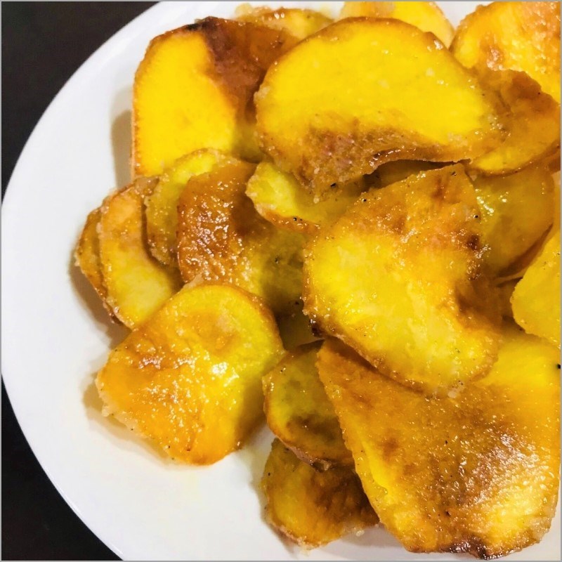 Step 4 Final Product Fried Sweet Potatoes (recipe shared by a user)