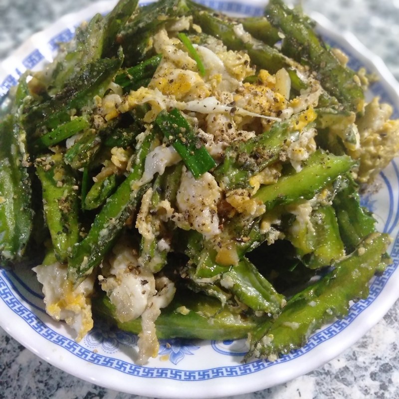 Step 3 Finished Dish Stir-fried Long Beans with Eggs