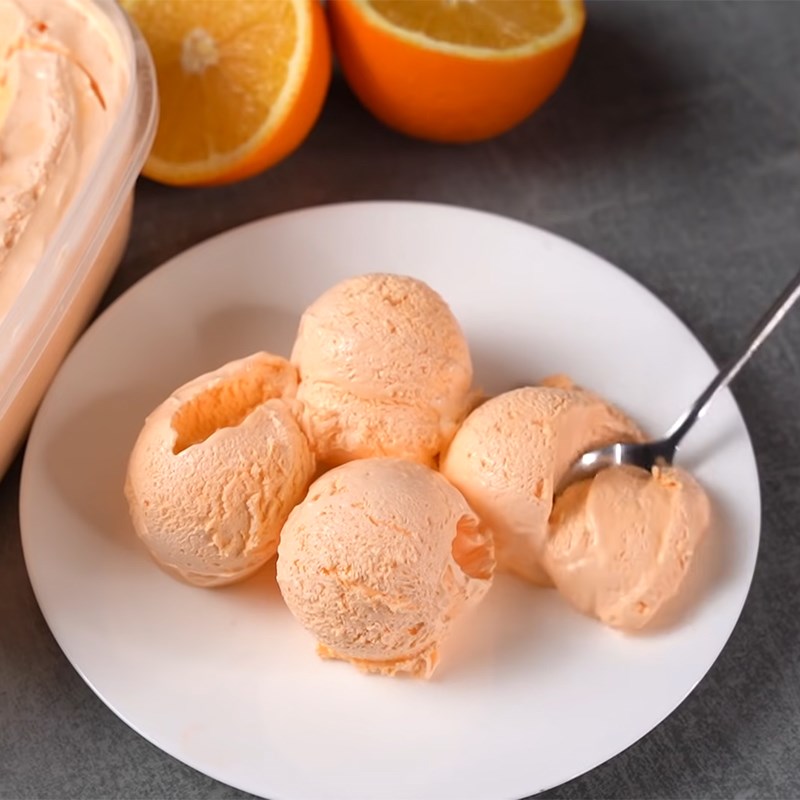 Step 4 Final Product Orange Cream