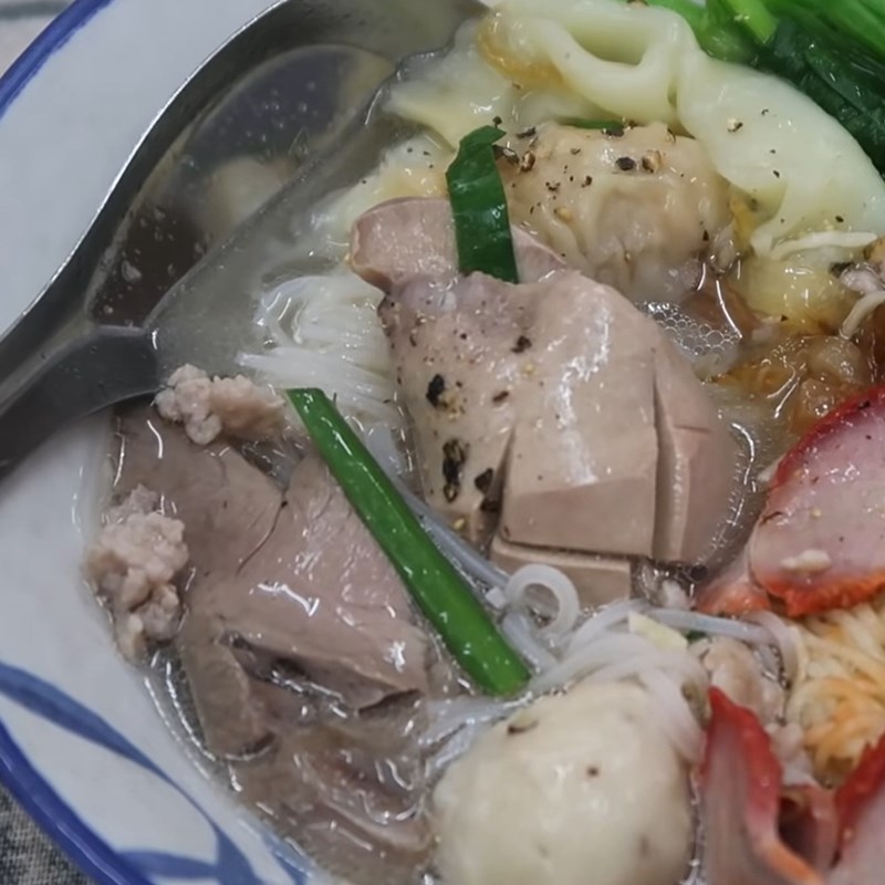 Step 9 Final Product Chinese Noodle Soup
