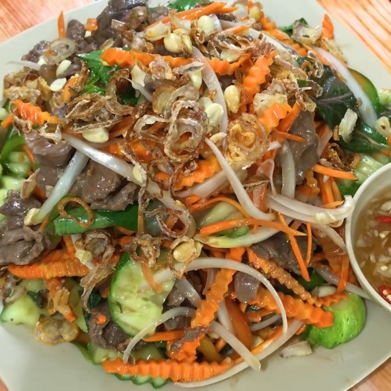 Step 6 Final Product Mixed Beef Salad