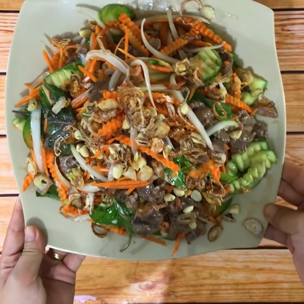 Step 6 Final Product Mixed Beef Salad