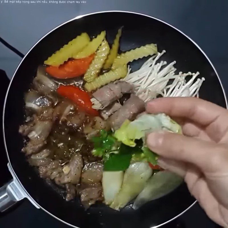 Step 6 Final product Mixed grilled hot pot