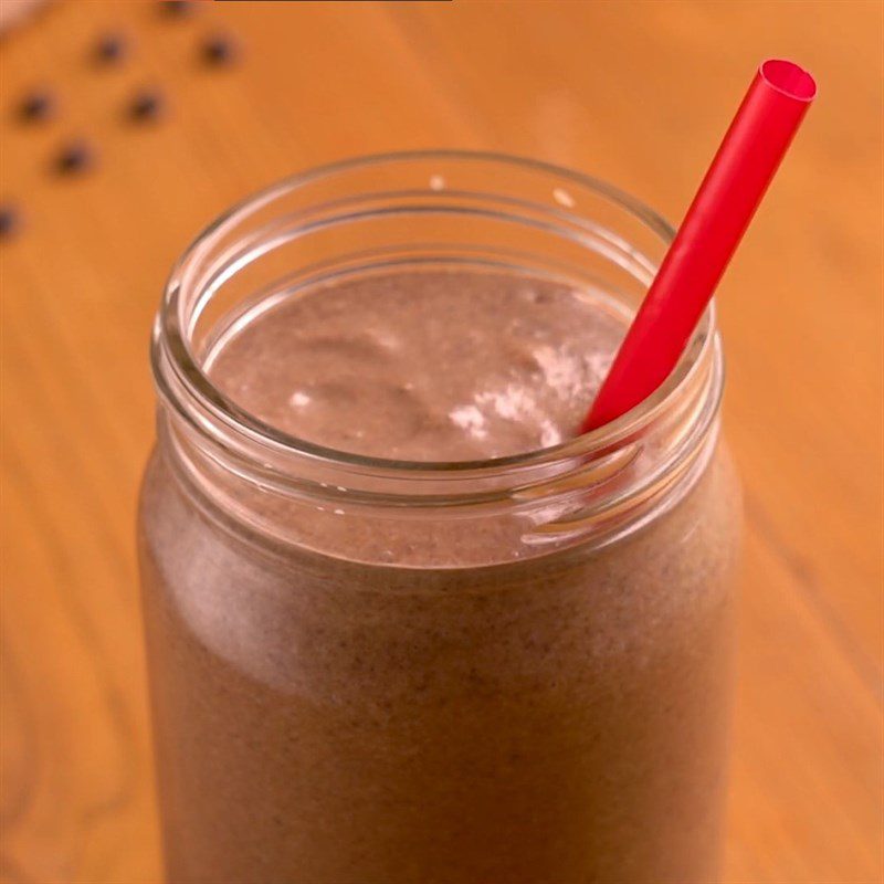 Step 3 Final product Avocado Cocoa Milkshake