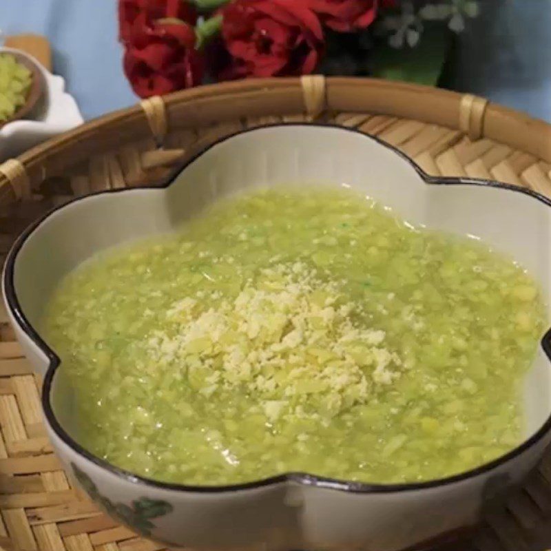 Step 6 Finished Product Green Bean Sticky Rice Dessert