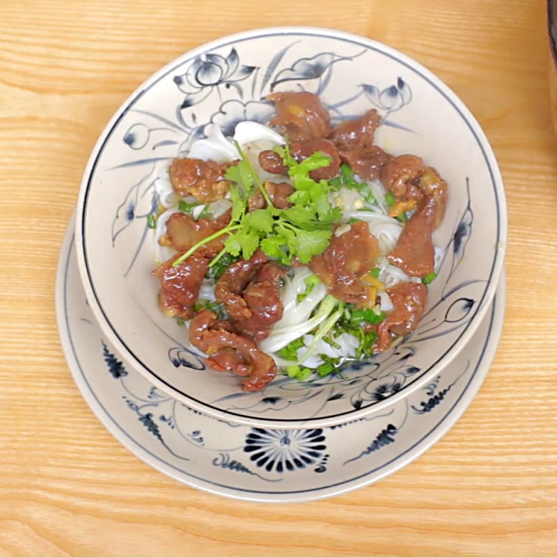 Step 6 Final product beef stew pho