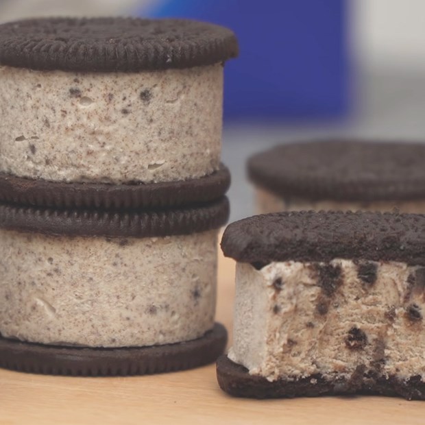 Step 5 Final Product Oreo Ice Cream Sandwich