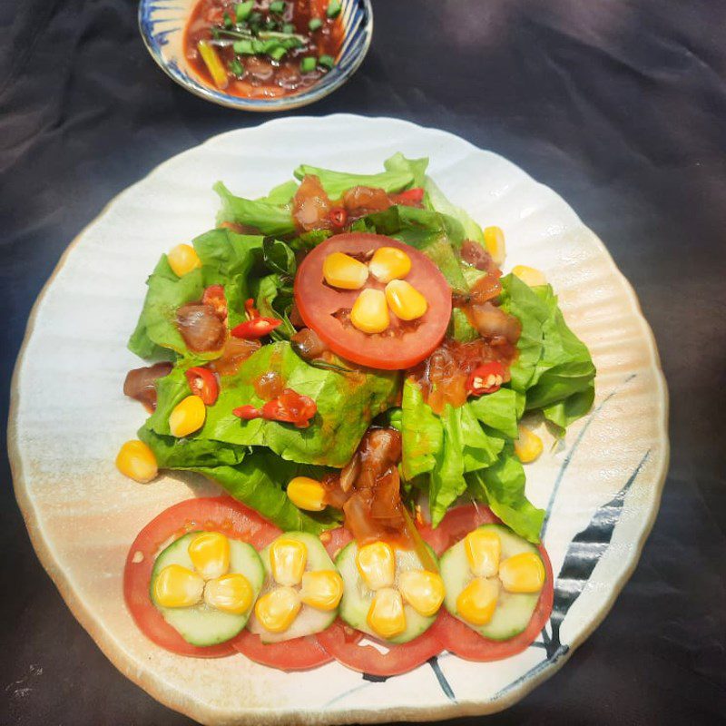 Step 3 Final Product Vegetarian Salad