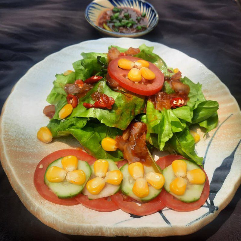Step 3 Final Product Vegetarian Salad