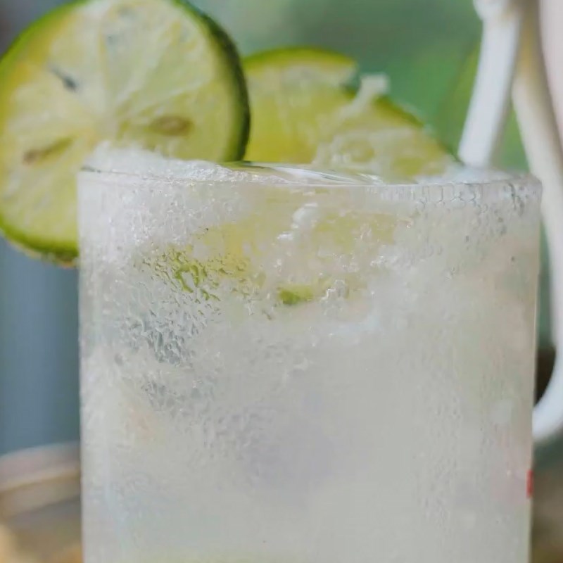 Step 4 Final product Kiwi longan soda