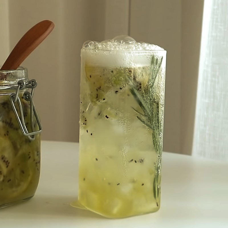 Step 4 Final Product Kiwi Lemonade Soda