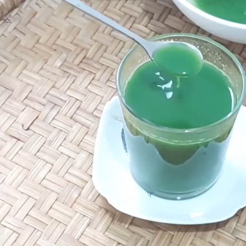 Step 3 Final Product Water Spinach Juice