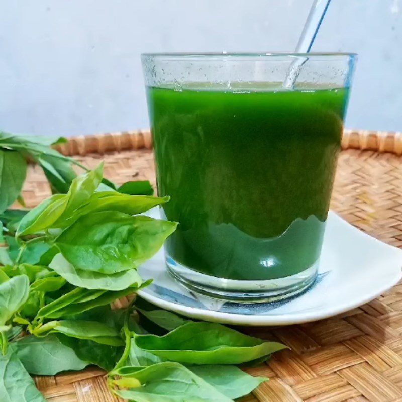 Step 3 Final Product Water Spinach Juice