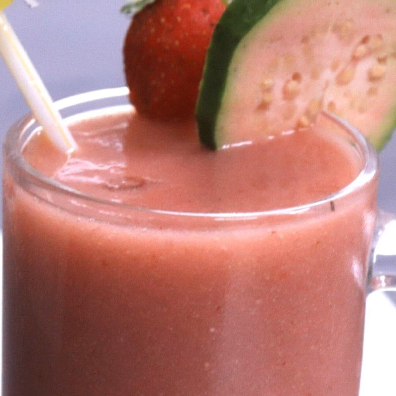 Step 4 Final Product Strawberry Guava Juice