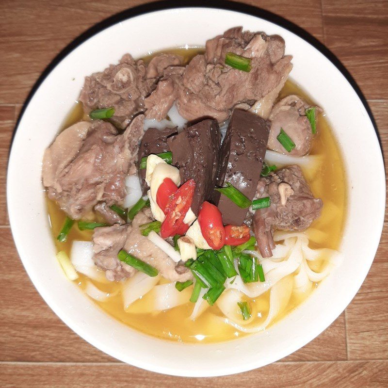 Step 7 Final Product Duck Quang Noodle