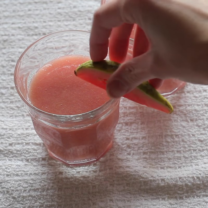 Step 3 Finished Product Guava Juice