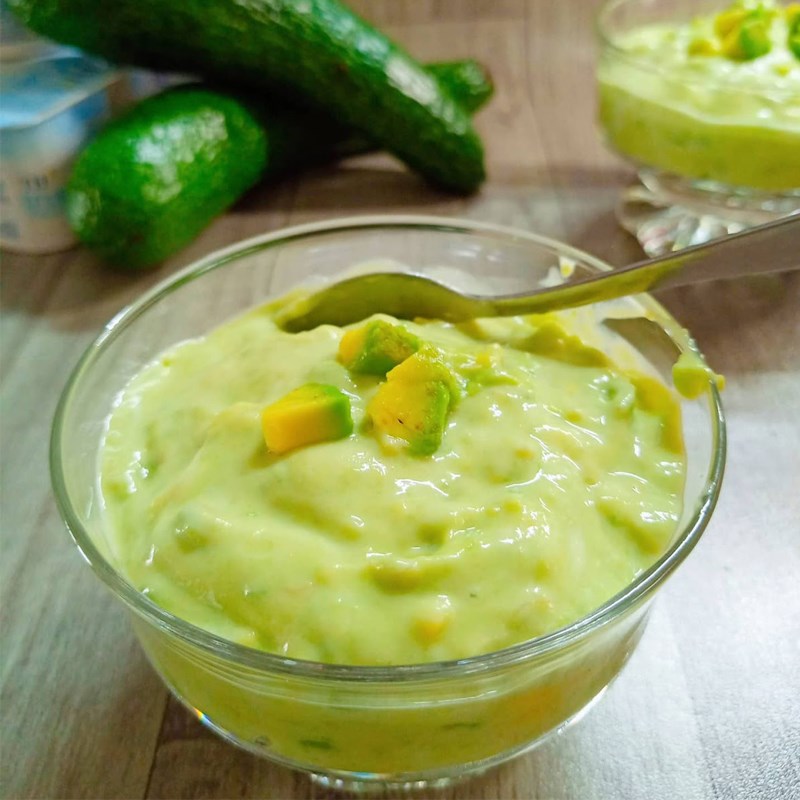 Step 3 Final Product Yogurt Avocado Mash