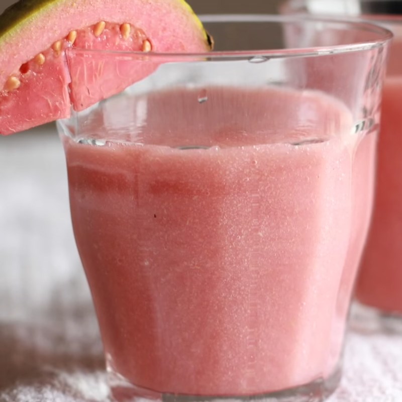 Step 3 Finished Product Guava Juice