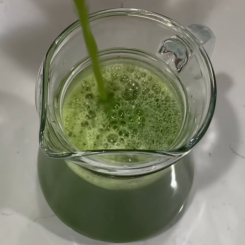 Step 4 Finished Product Cucumber Guava Juice