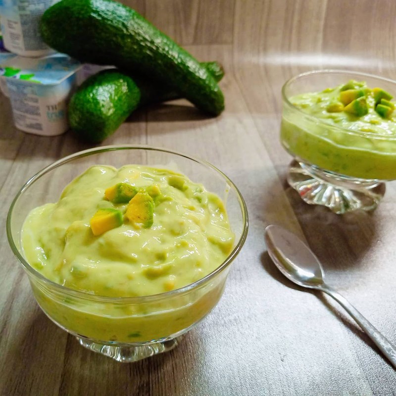 Step 3 Final Product Yogurt Avocado Mash