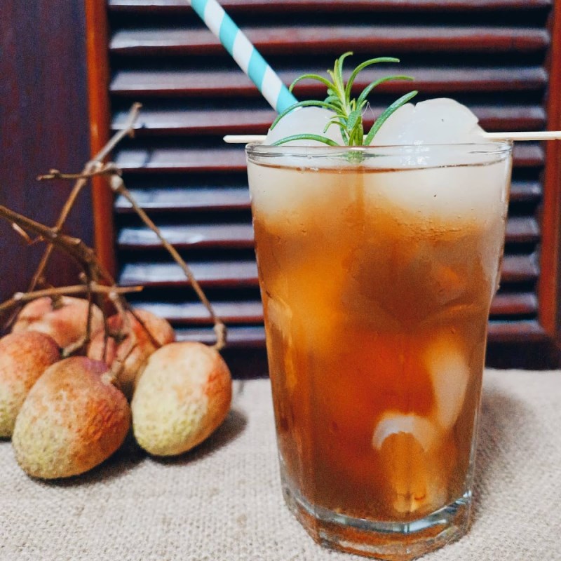 Step 4 Final Product Peach Lychee Tea