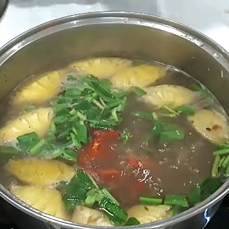 Step 4 Final Product Sour Fish Head Hot Pot